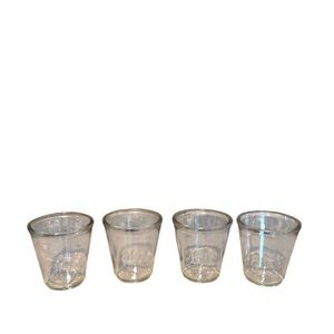 💰BOGO FREE Bundle of 4 Jelly Juice Glasses Jars